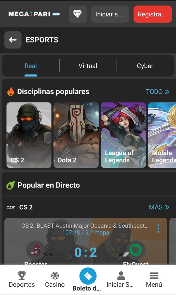 Megapari App